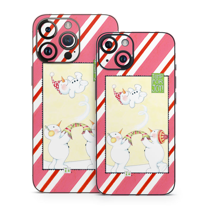 Jump for Joy - Apple iPhone 14 Skin - eZthings USA WE SORT ALL THE CRAZIEST GADGETS, GIZMOS, TOYS & TECHNOLOGY, SO YOU DON'T HAVE TO.