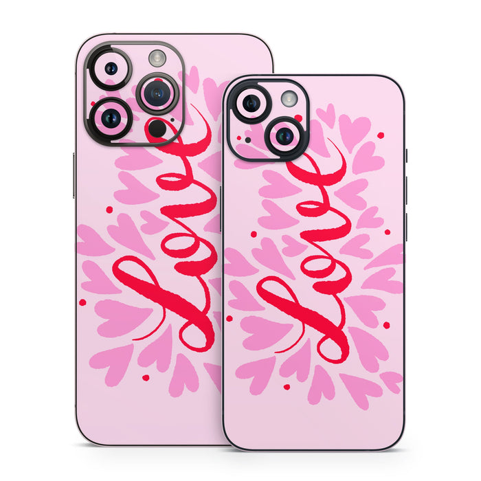 Love Hearts - Apple iPhone 14 Skin