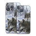 Snow Wolves - Apple iPhone 14 Skin - eZthings USA WE SORT ALL THE CRAZIEST GADGETS, GIZMOS, TOYS & TECHNOLOGY, SO YOU DON'T HAVE TO.