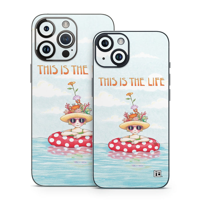 This Is The Life - Apple iPhone 14 Skin - eZthings USA WE SORT ALL THE CRAZIEST GADGETS, GIZMOS, TOYS & TECHNOLOGY, SO YOU DON'T HAVE TO.