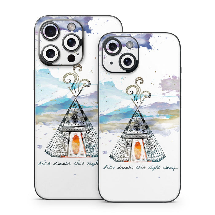 Boho Teepee - Apple iPhone 15 Skin - eZthings USA WE SORT ALL THE CRAZIEST GADGETS, GIZMOS, TOYS & TECHNOLOGY, SO YOU DON'T HAVE TO.
