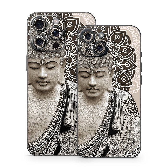 Meditation Mehndi - Apple iPhone 15 Skin