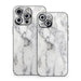 White Marble - Apple iPhone 15 Skin - eZthings USA WE SORT ALL THE CRAZIEST GADGETS, GIZMOS, TOYS & TECHNOLOGY, SO YOU DON'T HAVE TO.