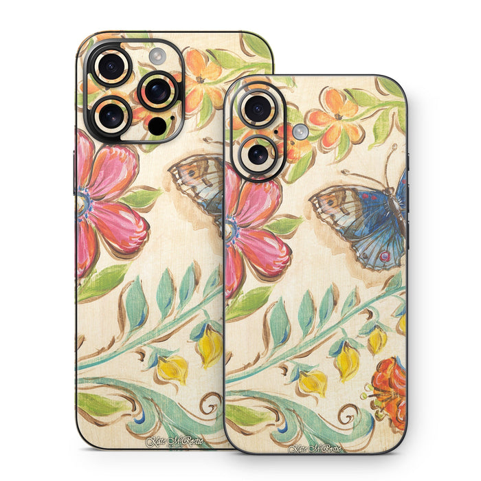 Garden Scroll - Apple iPhone 16 Skin - eZthings USA WE SORT ALL THE CRAZIEST GADGETS, GIZMOS, TOYS & TECHNOLOGY, SO YOU DON'T HAVE TO.
