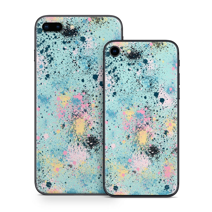 Abstract Ink Splatter - Apple iPhone 8 Skin - eZthings USA WE SORT ALL THE CRAZIEST GADGETS, GIZMOS, TOYS & TECHNOLOGY, SO YOU DON'T HAVE TO.