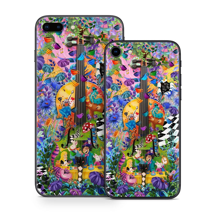 Alice's Wonderland Tea Party - Apple iPhone 8 Skin