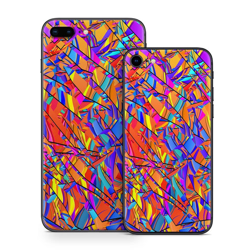 Colormania - Apple iPhone 8 Skin - eZthings USA WE SORT ALL THE CRAZIEST GADGETS, GIZMOS, TOYS & TECHNOLOGY, SO YOU DON'T HAVE TO.
