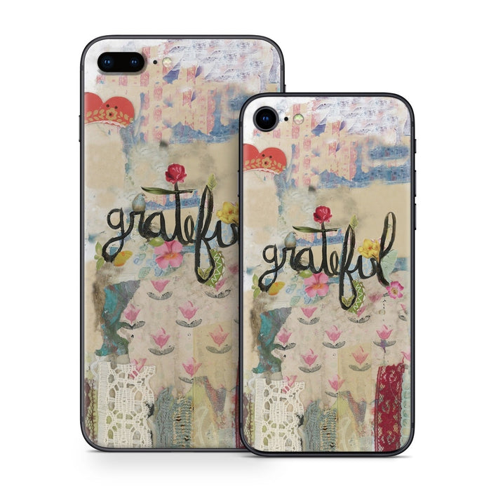Grateful - Apple iPhone 8 Skin