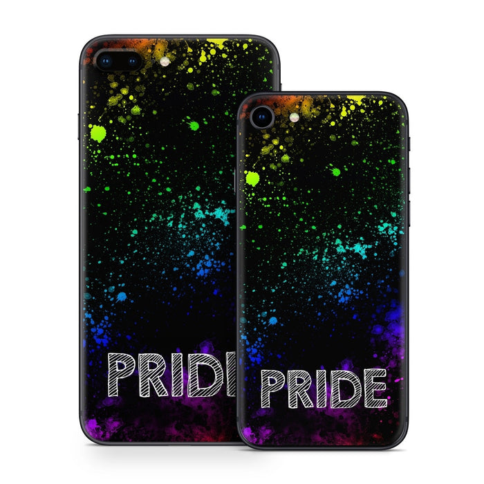 Pride Splash - Apple iPhone 8 Skin - eZthings USA WE SORT ALL THE CRAZIEST GADGETS, GIZMOS, TOYS & TECHNOLOGY, SO YOU DON'T HAVE TO.
