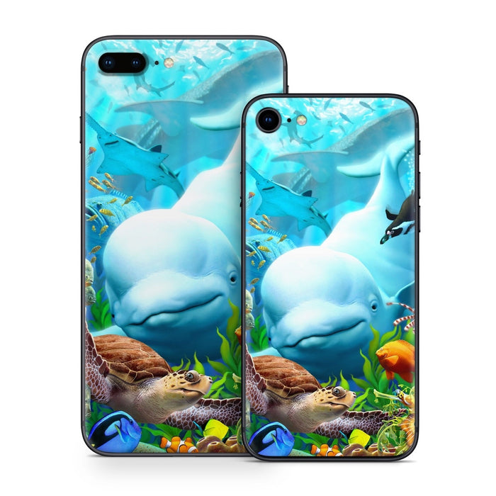 Seavilians - Apple iPhone 8 Skin - eZthings USA WE SORT ALL THE CRAZIEST GADGETS, GIZMOS, TOYS & TECHNOLOGY, SO YOU DON'T HAVE TO.