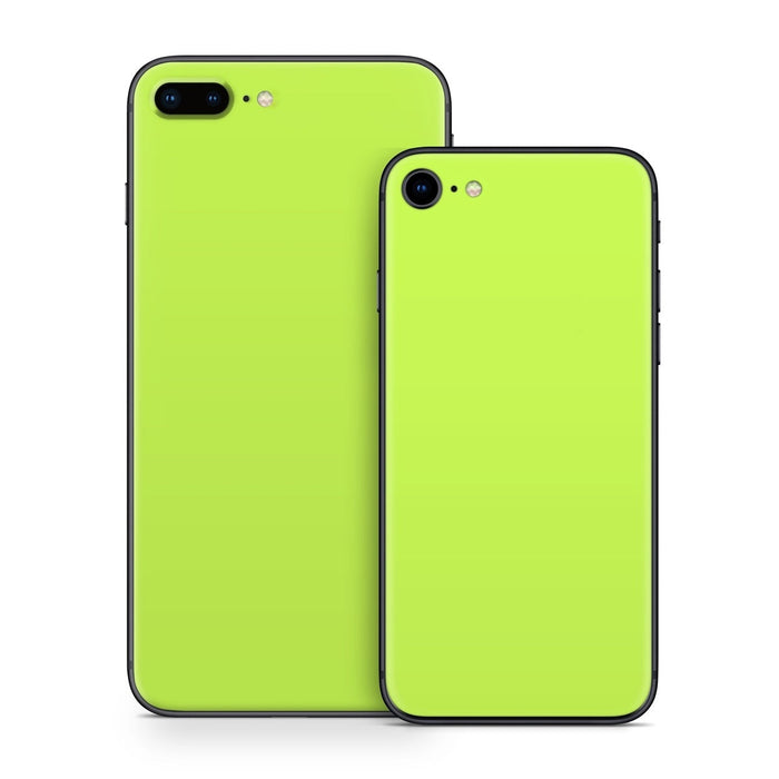 Solid State Lime - Apple iPhone 8 Skin