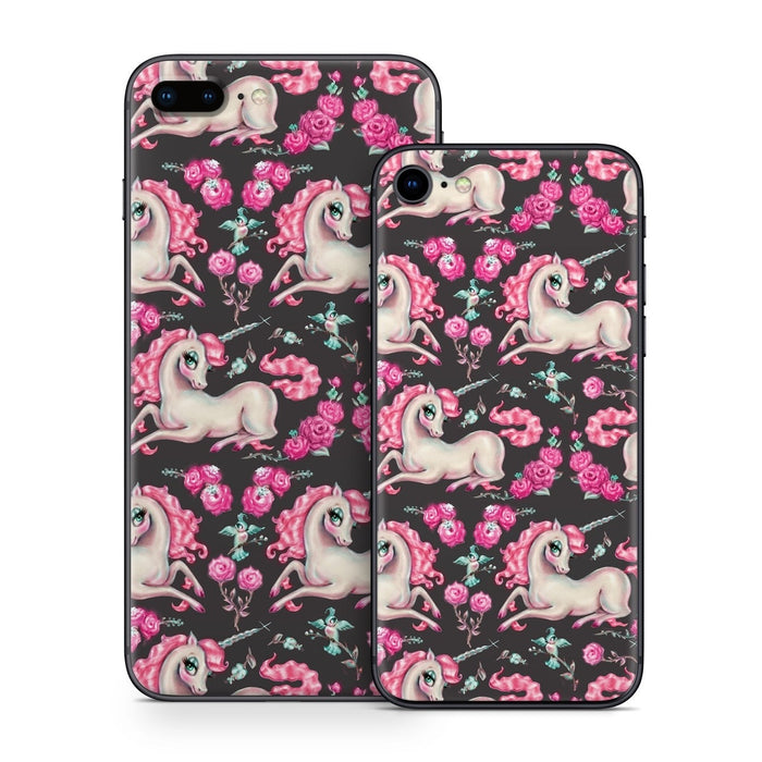 Unicorns and Roses - Apple iPhone 8 Skin
