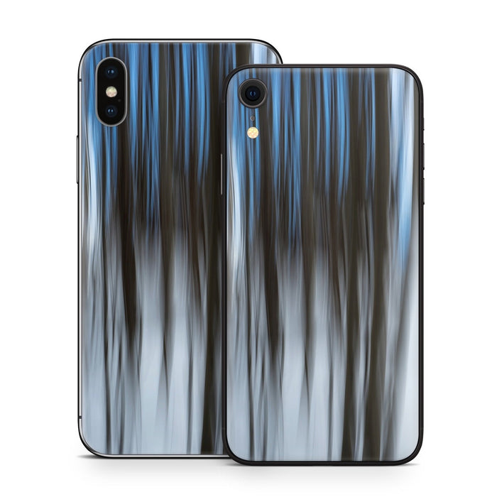 Abstract Forest - Apple iPhone X Skin - eZthings USA WE SORT ALL THE CRAZIEST GADGETS, GIZMOS, TOYS & TECHNOLOGY, SO YOU DON'T HAVE TO.