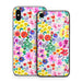 Artful Little Flowers - Apple iPhone X Skin - eZthings USA WE SORT ALL THE CRAZIEST GADGETS, GIZMOS, TOYS & TECHNOLOGY, SO YOU DON'T HAVE TO.