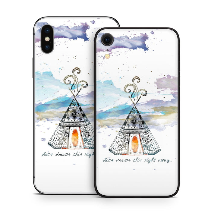 Boho Teepee - Apple iPhone X Skin