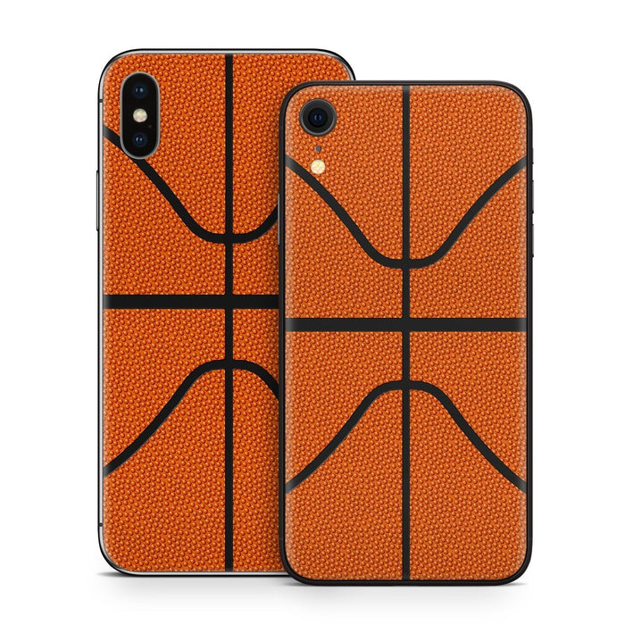 Basketball - Apple iPhone X Skin - eZthings USA WE SORT ALL THE CRAZIEST GADGETS, GIZMOS, TOYS & TECHNOLOGY, SO YOU DON'T HAVE TO.