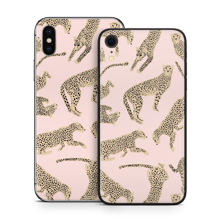 Cheetahs Pink - Apple iPhone X Skin