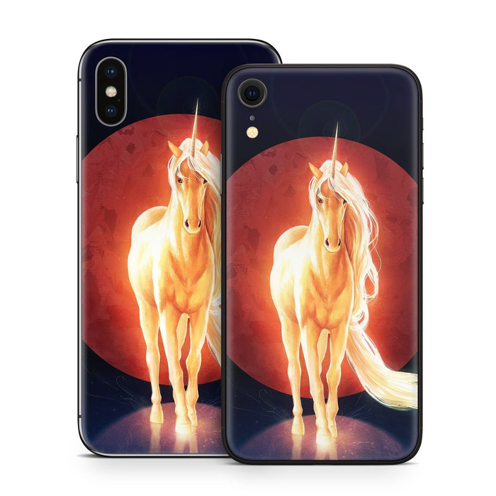 Last Unicorn - Apple iPhone X Skin - eZthings USA WE SORT ALL THE CRAZIEST GADGETS, GIZMOS, TOYS & TECHNOLOGY, SO YOU DON'T HAVE TO.