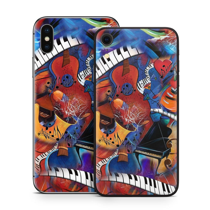 Music Madness - Apple iPhone X Skin