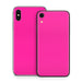 Solid State Malibu Pink - Apple iPhone X Skin - eZthings USA WE SORT ALL THE CRAZIEST GADGETS, GIZMOS, TOYS & TECHNOLOGY, SO YOU DON'T HAVE TO.