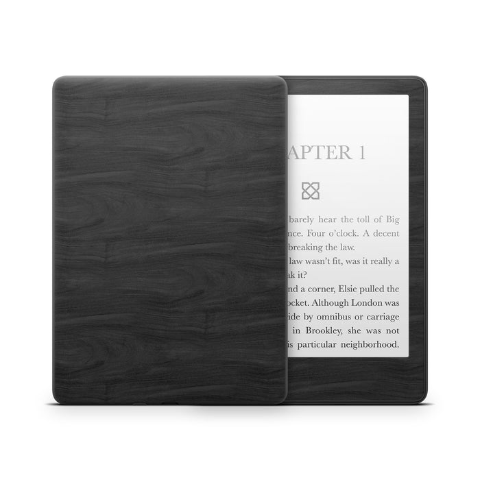 Black Woodgrain - Amazon Kindle Skin - eZthings USA WE SORT ALL THE CRAZIEST GADGETS, GIZMOS, TOYS & TECHNOLOGY, SO YOU DON'T HAVE TO.