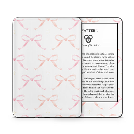 Bows - Amazon Kindle Skin - eZthings USA WE SORT ALL THE CRAZIEST GADGETS, GIZMOS, TOYS & TECHNOLOGY, SO YOU DON'T HAVE TO.