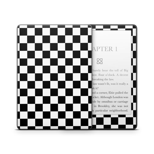 Checkers - Amazon Kindle Skin - eZthings USA WE SORT ALL THE CRAZIEST GADGETS, GIZMOS, TOYS & TECHNOLOGY, SO YOU DON'T HAVE TO.