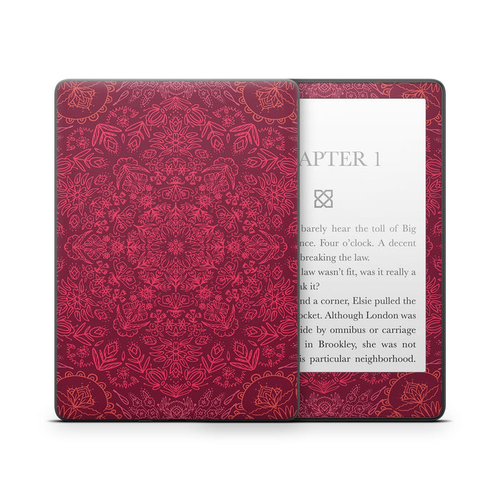 Floral Vortex - Amazon Kindle Skin - eZthings USA WE SORT ALL THE CRAZIEST GADGETS, GIZMOS, TOYS & TECHNOLOGY, SO YOU DON'T HAVE TO.
