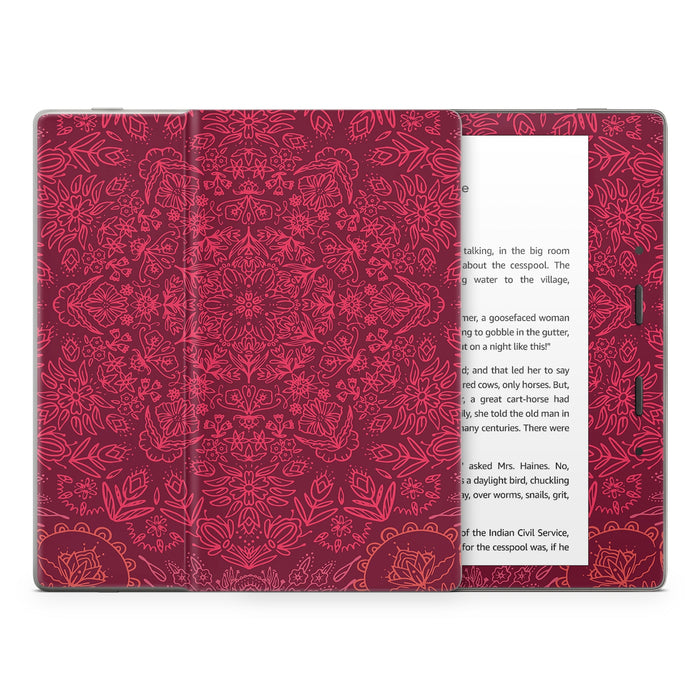 Floral Vortex - Amazon Kindle Skin - eZthings USA WE SORT ALL THE CRAZIEST GADGETS, GIZMOS, TOYS & TECHNOLOGY, SO YOU DON'T HAVE TO.