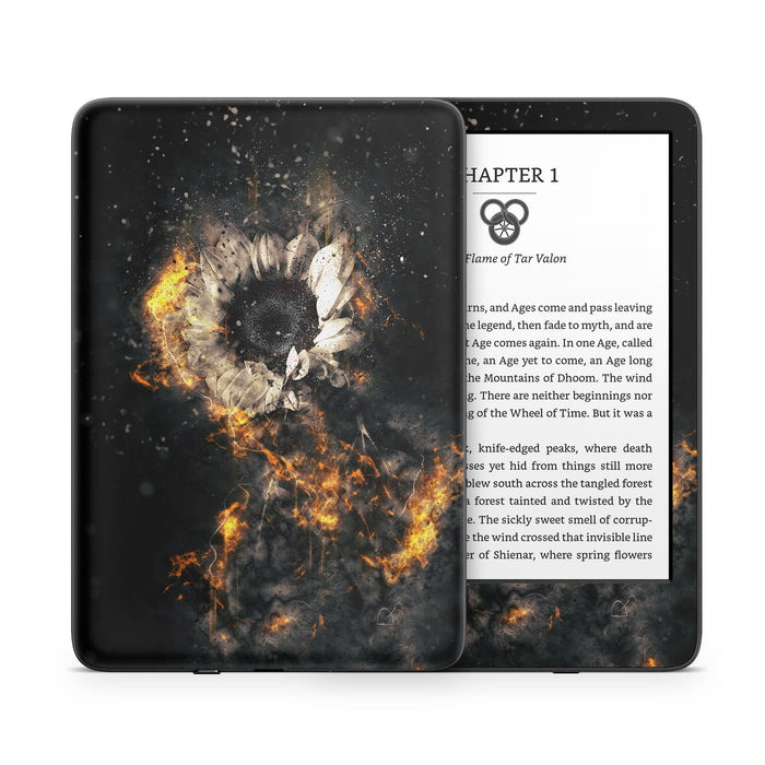 Flower Fury - Amazon Kindle Skin