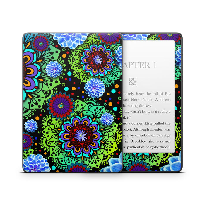 Funky Floratopia - Amazon Kindle Skin
