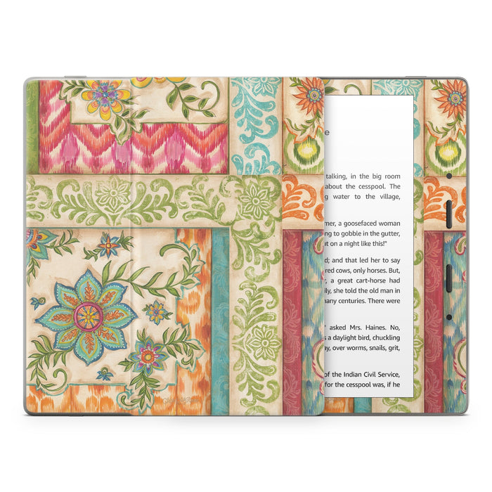 Ikat Floral - Amazon Kindle Skin