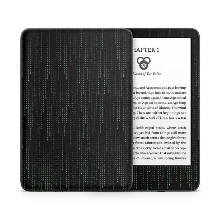 Matrix Style Code - Amazon Kindle Skin