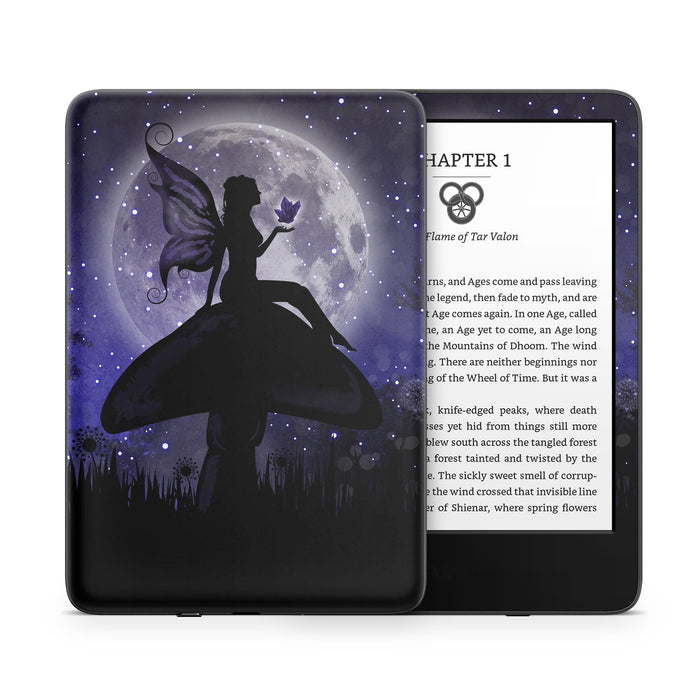 Moonlit Fairy - Amazon Kindle Skin - eZthings USA WE SORT ALL THE CRAZIEST GADGETS, GIZMOS, TOYS & TECHNOLOGY, SO YOU DON'T HAVE TO.