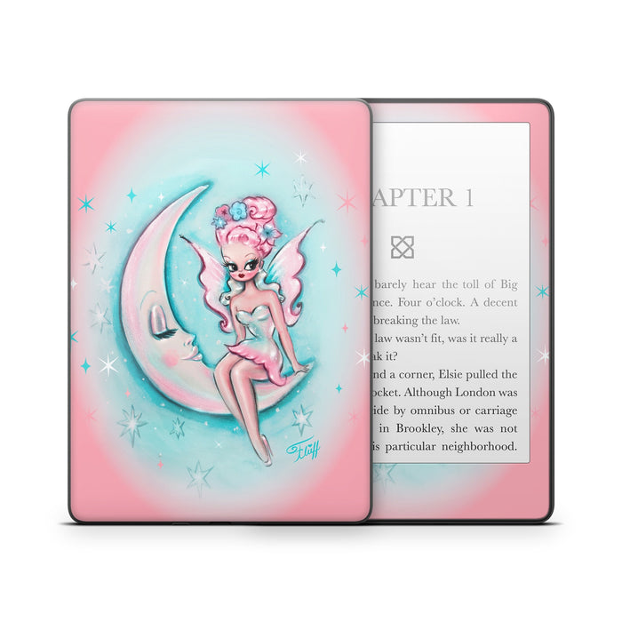 Moon Pixie - Amazon Kindle Skin - eZthings USA WE SORT ALL THE CRAZIEST GADGETS, GIZMOS, TOYS & TECHNOLOGY, SO YOU DON'T HAVE TO.
