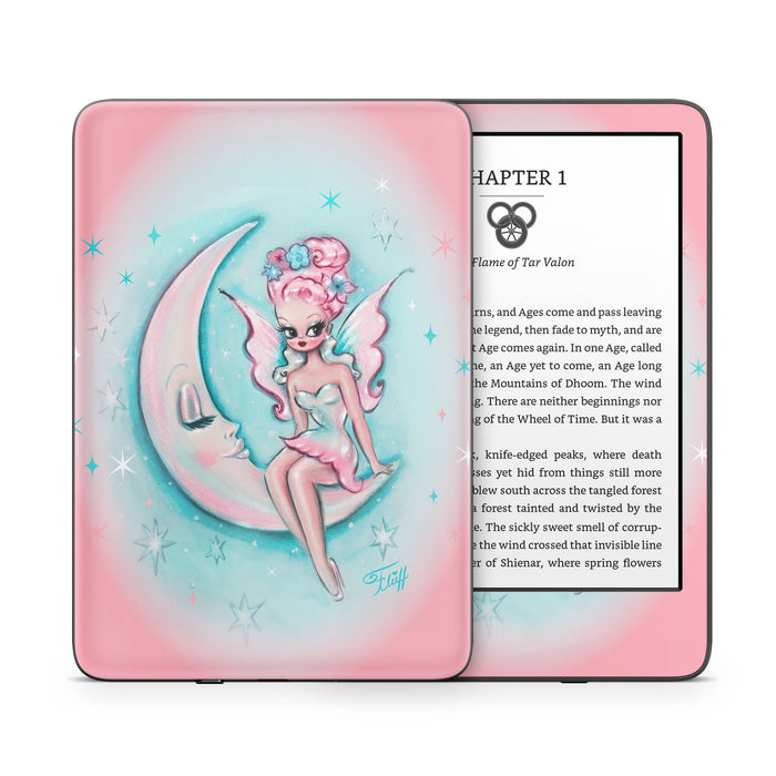 Moon Pixie - Amazon Kindle Skin - eZthings USA WE SORT ALL THE CRAZIEST GADGETS, GIZMOS, TOYS & TECHNOLOGY, SO YOU DON'T HAVE TO.