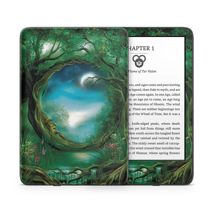 Moon Tree - Amazon Kindle Skin - eZthings USA WE SORT ALL THE CRAZIEST GADGETS, GIZMOS, TOYS & TECHNOLOGY, SO YOU DON'T HAVE TO.
