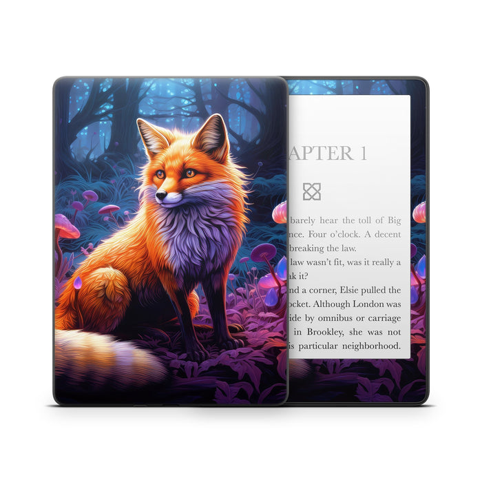 Radiant Fox - Amazon Kindle Skin - eZthings USA WE SORT ALL THE CRAZIEST GADGETS, GIZMOS, TOYS & TECHNOLOGY, SO YOU DON'T HAVE TO.