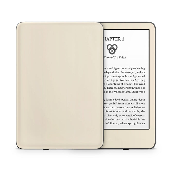 Solid State Creme - Amazon Kindle Skin - eZthings USA WE SORT ALL THE CRAZIEST GADGETS, GIZMOS, TOYS & TECHNOLOGY, SO YOU DON'T HAVE TO.