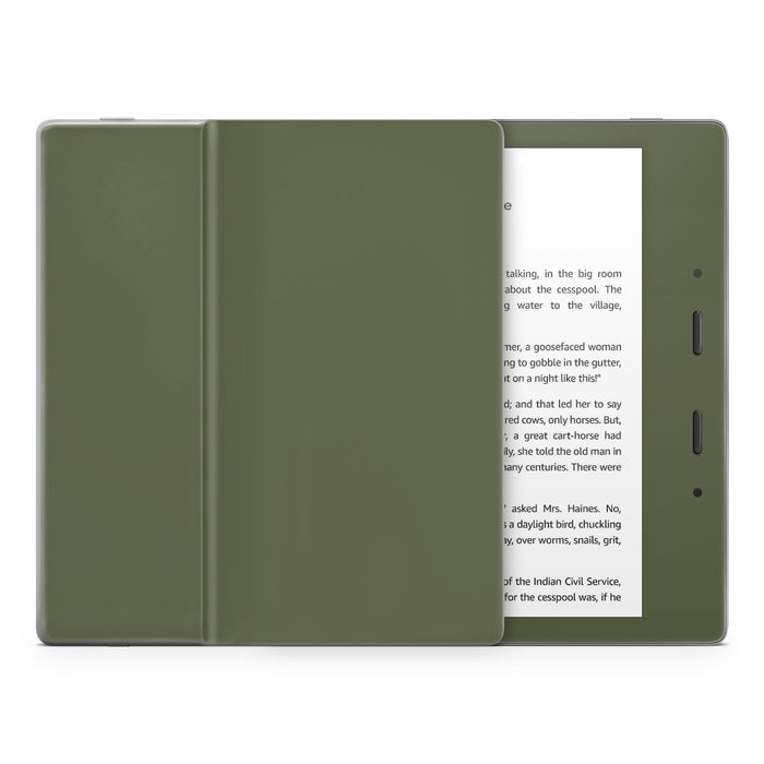 Solid State Olive Drab - Amazon Kindle Skin - eZthings USA WE SORT ALL THE CRAZIEST GADGETS, GIZMOS, TOYS & TECHNOLOGY, SO YOU DON'T HAVE TO.