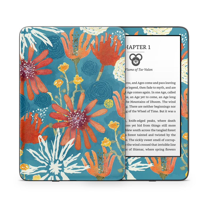 Sunbaked Blooms - Amazon Kindle Skin