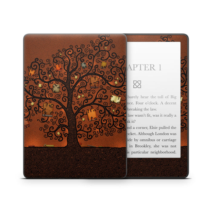Tree Of Books - Amazon Kindle Skin - eZthings USA WE SORT ALL THE CRAZIEST GADGETS, GIZMOS, TOYS & TECHNOLOGY, SO YOU DON'T HAVE TO.