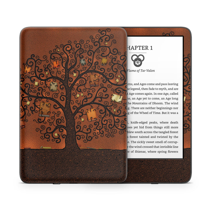 Tree Of Books - Amazon Kindle Skin - eZthings USA WE SORT ALL THE CRAZIEST GADGETS, GIZMOS, TOYS & TECHNOLOGY, SO YOU DON'T HAVE TO.