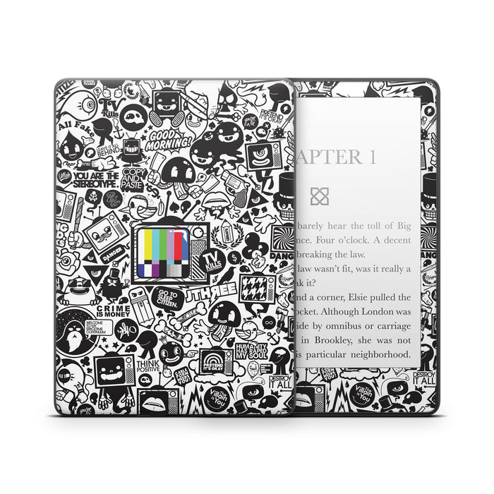 TV Kills Everything - Amazon Kindle Skin