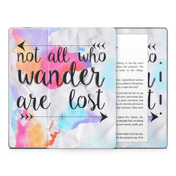 Wander - Amazon Kindle Skin - eZthings USA WE SORT ALL THE CRAZIEST GADGETS, GIZMOS, TOYS & TECHNOLOGY, SO YOU DON'T HAVE TO.