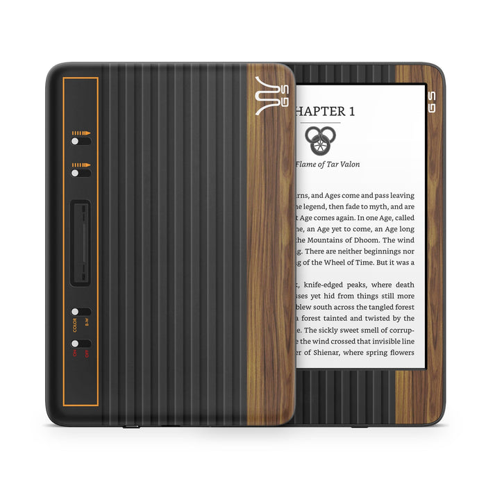 Wooden Gaming System - Amazon Kindle Skin