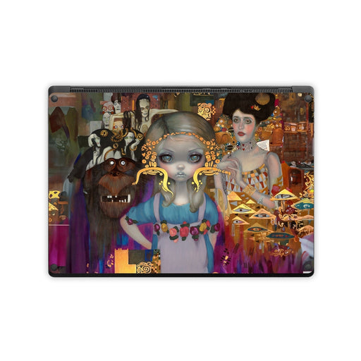 Alice in a Klimt Dream - Microsoft Surface Laptop Skin - eZthings USA WE SORT ALL THE CRAZIEST GADGETS, GIZMOS, TOYS & TECHNOLOGY, SO YOU DON'T HAVE TO.