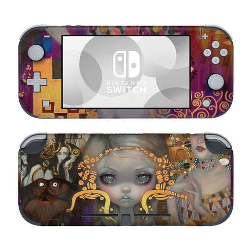 Alice in a Klimt Dream - Nintendo Switch Lite Skin - eZthings USA WE SORT ALL THE CRAZIEST GADGETS, GIZMOS, TOYS & TECHNOLOGY, SO YOU DON'T HAVE TO.