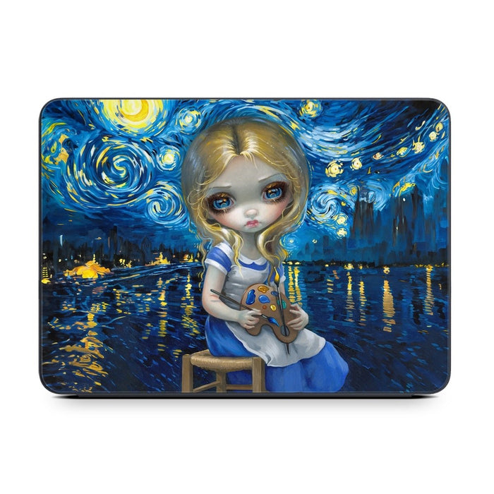 Alice in a Van Gogh - Apple Smart Keyboard Folio Skin