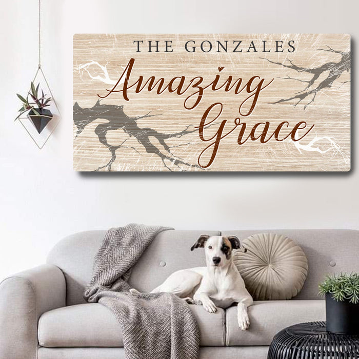 Amazing Grace Sign - eZthings USA WE SORT ALL THE CRAZIEST GADGETS, GIZMOS, TOYS & TECHNOLOGY, SO YOU DON'T HAVE TO.